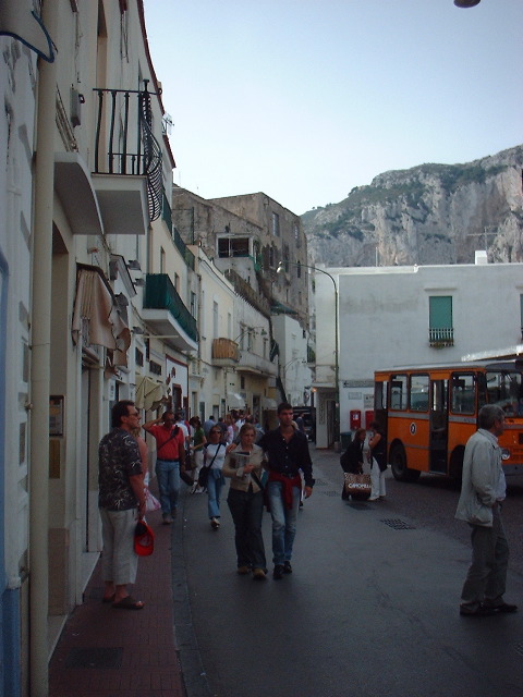 Capri - bus station