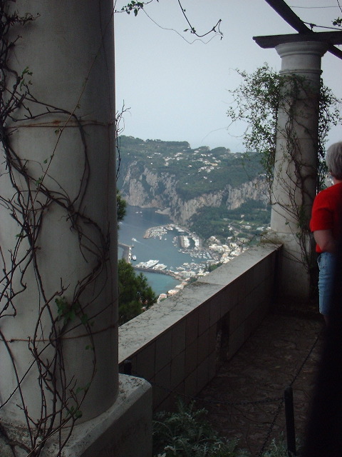 San Michele - view of Marina Grande