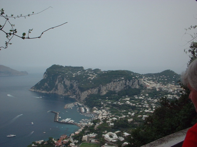 San Michele - view of Marina Grande