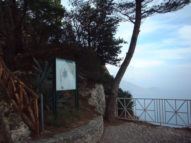 Villa Jovis - entrance