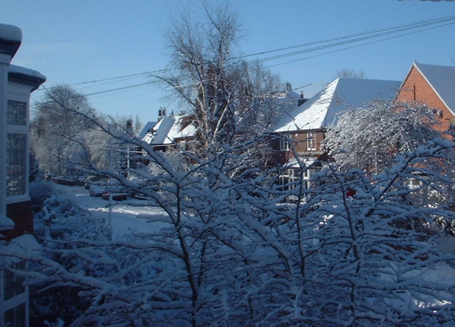 Front view, left