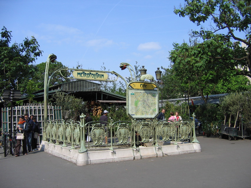 Marché aux fleurs - Cité metro