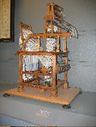 Jacquard-style loom, mid-19c