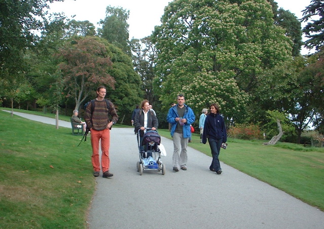 In Crathes Castle grounds