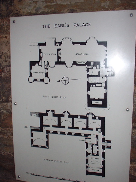 Plan - The Earls' Palace