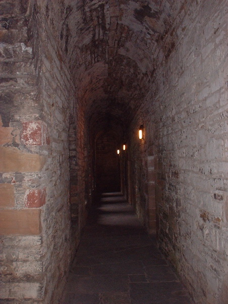 Lower corridor - The Earls' Palace