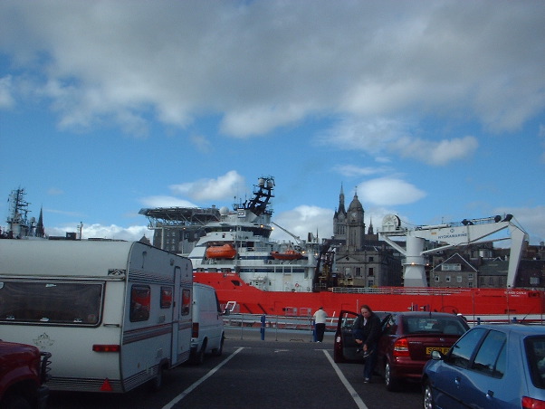 Awaiting the ferry