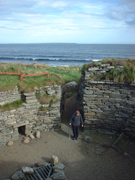 Broch of Burroughston - Liz