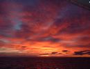 Sunset, on Aberdeen-Kirkwall ferry