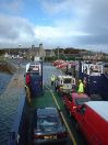 Ferry leaving Shapinsay