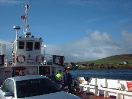 Ferry leaving Shapinsay